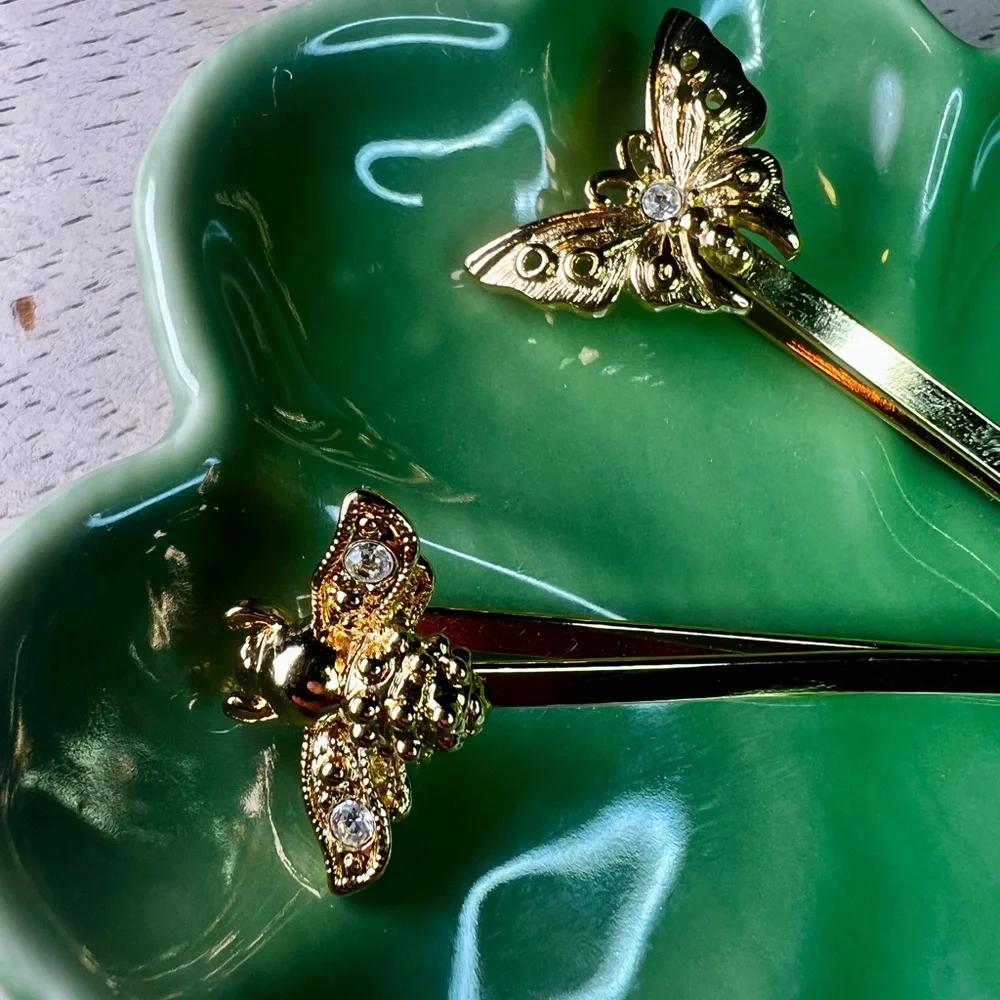 Vintage 90’s Avon Garden Friends Hair Bobby Pins - Picture 2 of 3